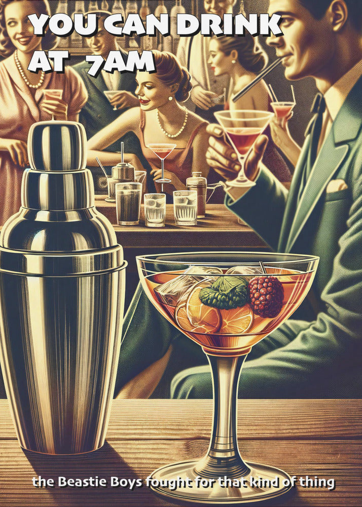 You can drink at 7am | Canvas