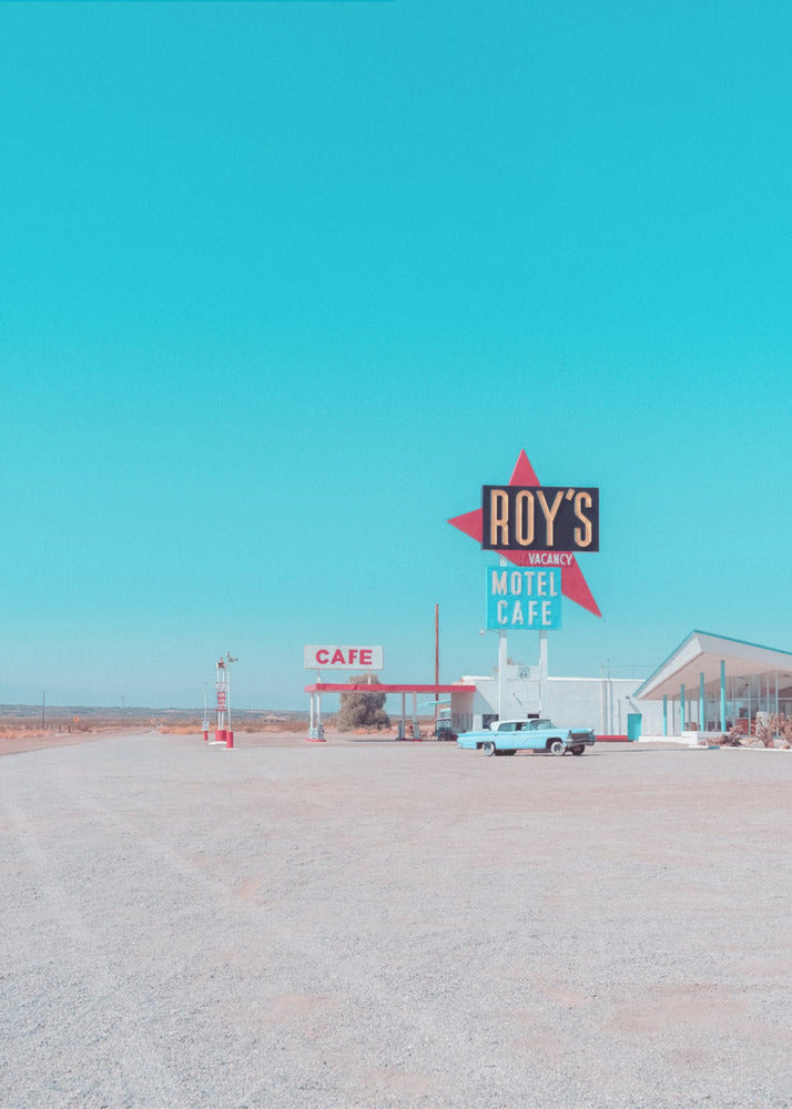 Roy&#039;s Motel Cafe Vintage Sign | Poster