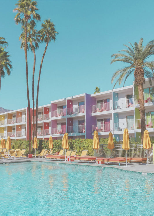 Saguaro Hotel Poolside in Palm Springs | Canvas