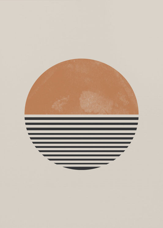 Striped Horizon | Poster