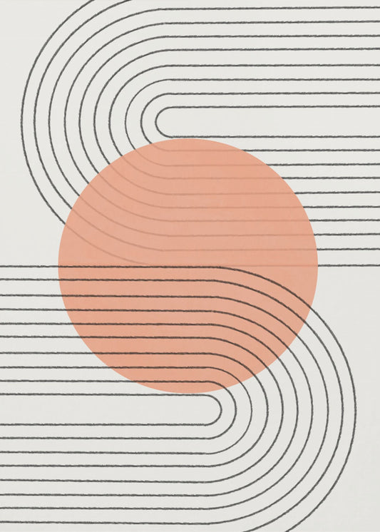 Curved Harmony | Canvas