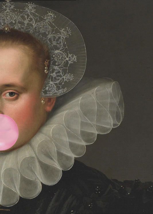 Bubble Gum Queen | Canvas