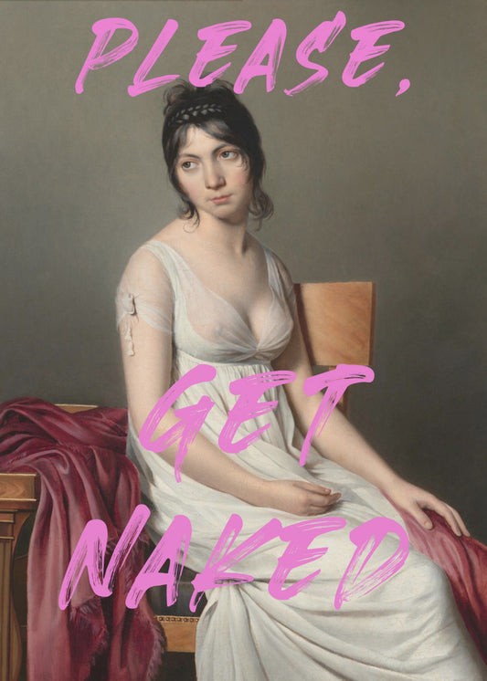 Please, Get Naked | Poster