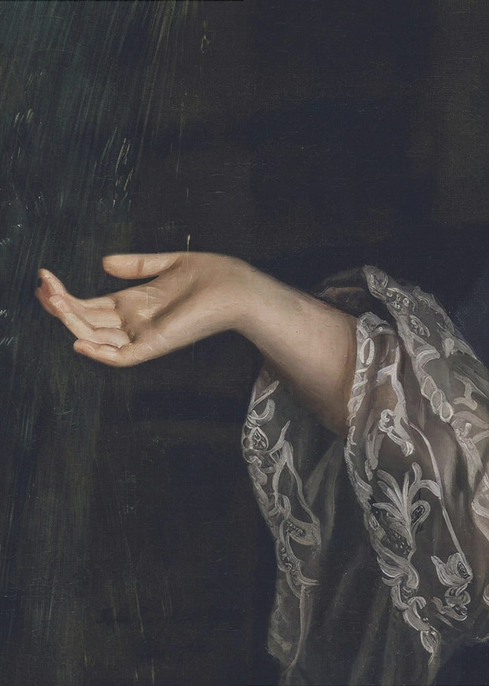 Detail Of Woman / Oil Painting | Canvas