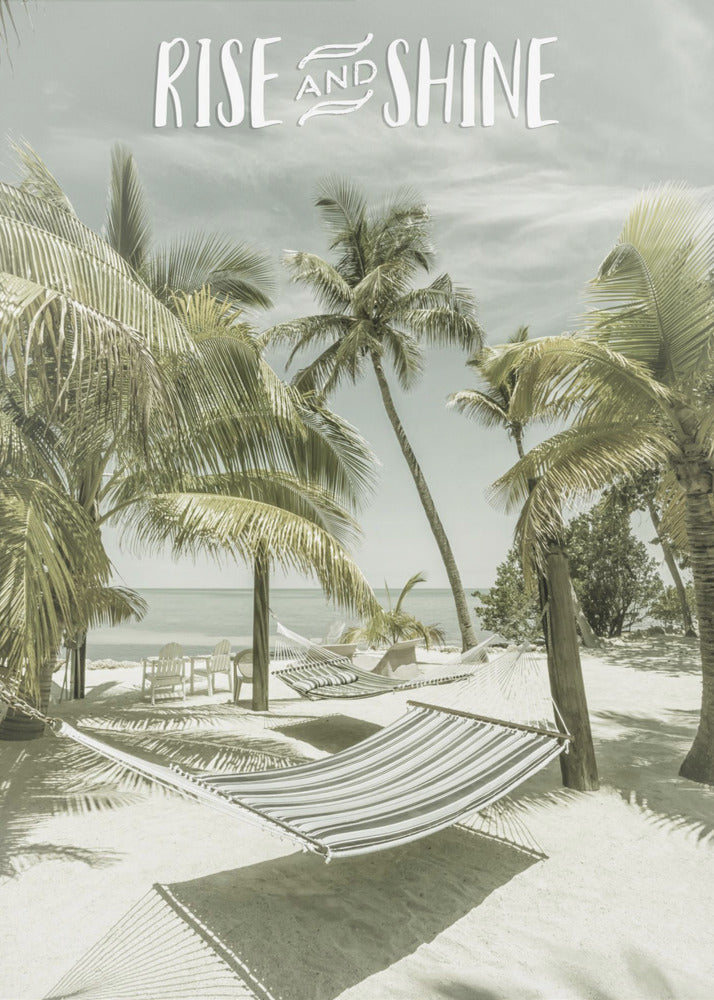 Rise and shine | Beachscape | Poster