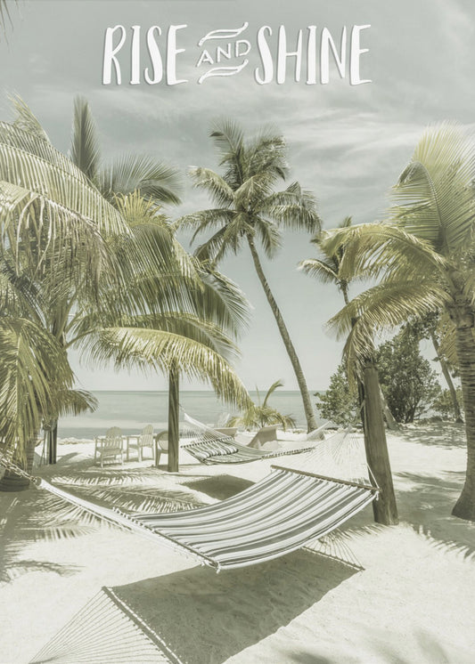 Rise and shine | Beachscape | Poster