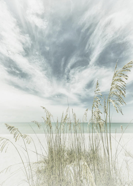 Calmness on the beach | Canvas