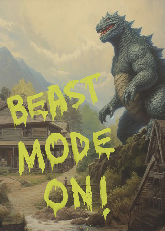 Beast Mode On | Canvas