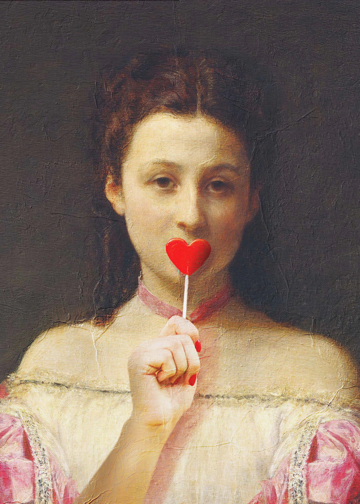 Lollipop Girl | Canvas