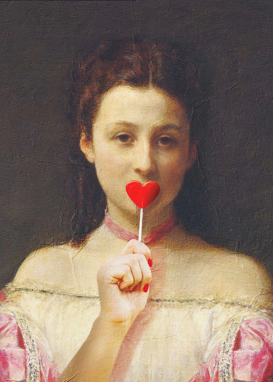 Lollipop Girl | Canvas