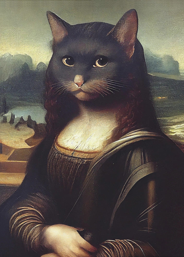 Meowlisa | Canvas