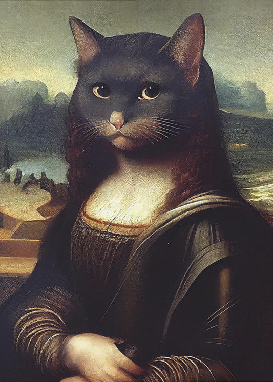 Meowlisa | Canvas