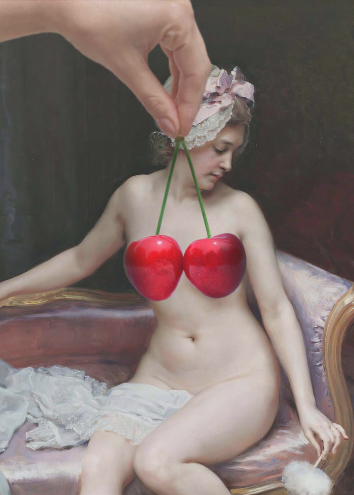 My Little Cherries #1 | Canvas