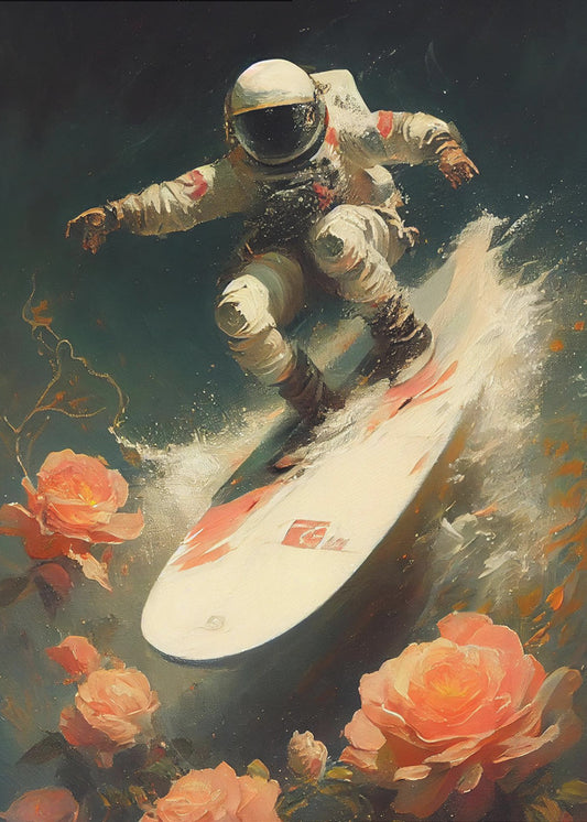 My Space Wave | Canvas