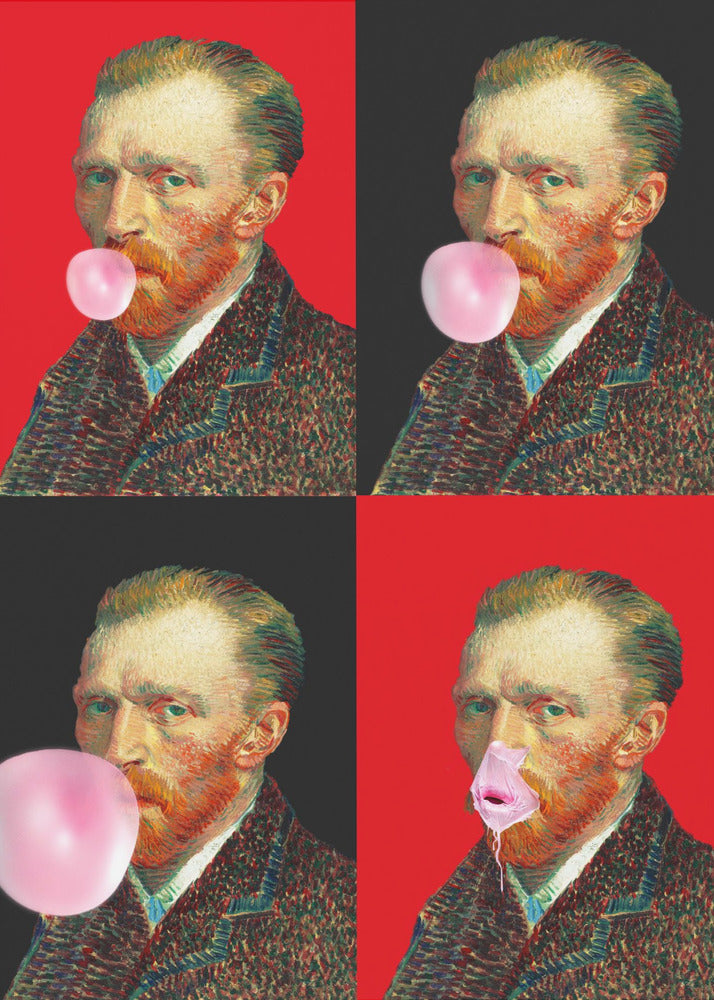 Vincent Gum Explosion | Canvas