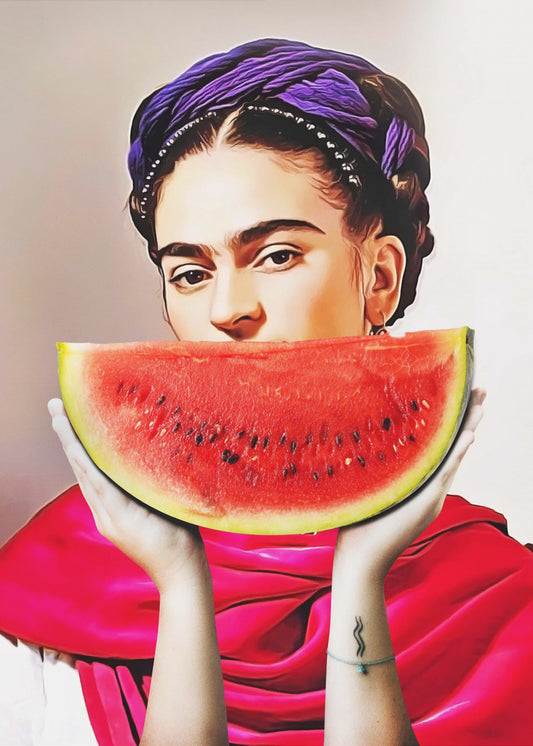 Watermelon Frida | Poster