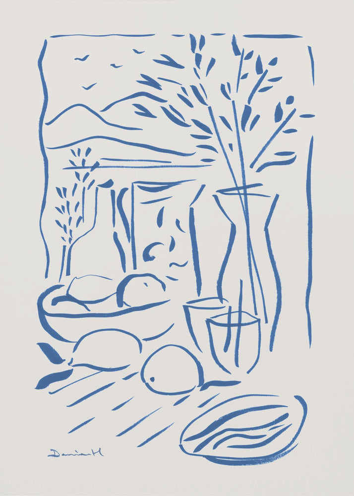 Medataranian View | Poster