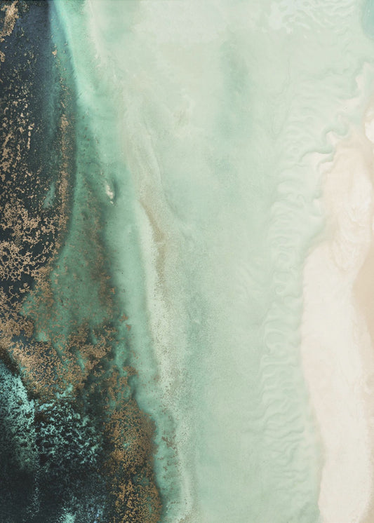 Inviting Peaceful -Jade Waters | Canvas