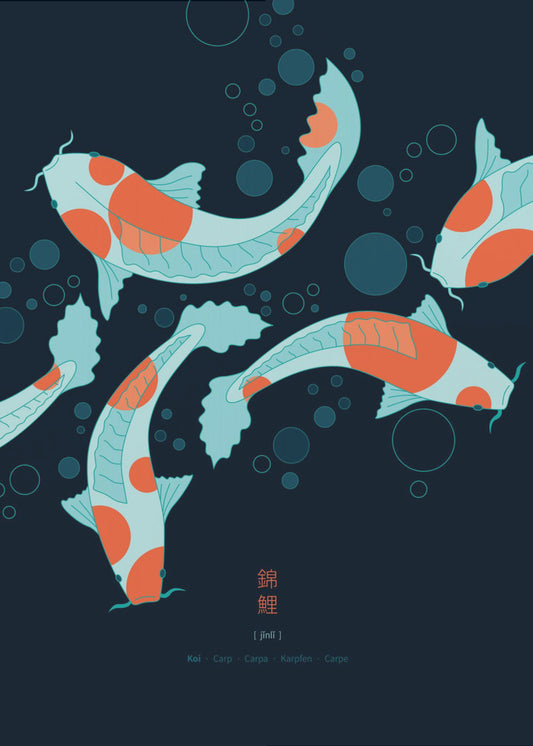 Koi Carps | Canvas