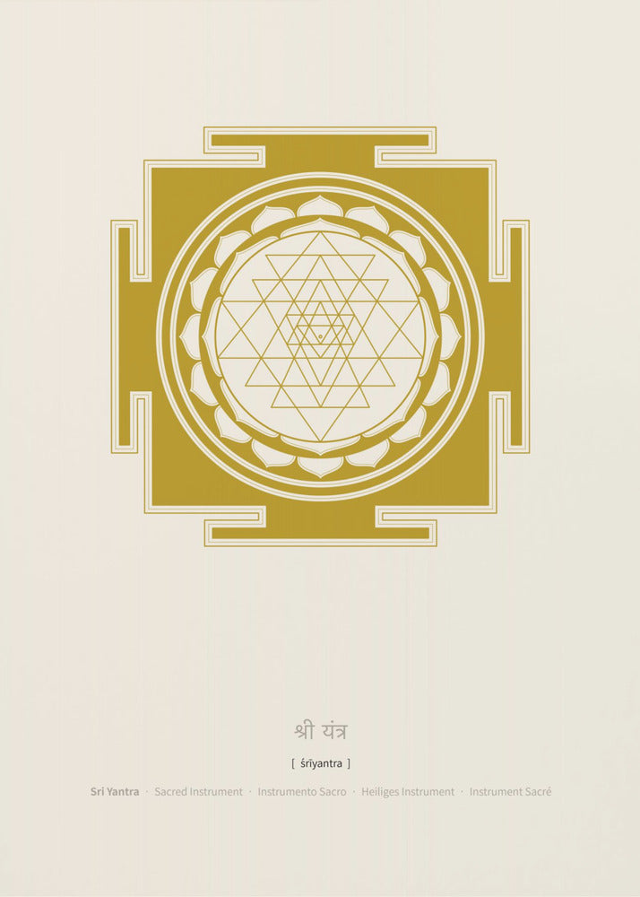 Sri Yantra Mandala | Poster