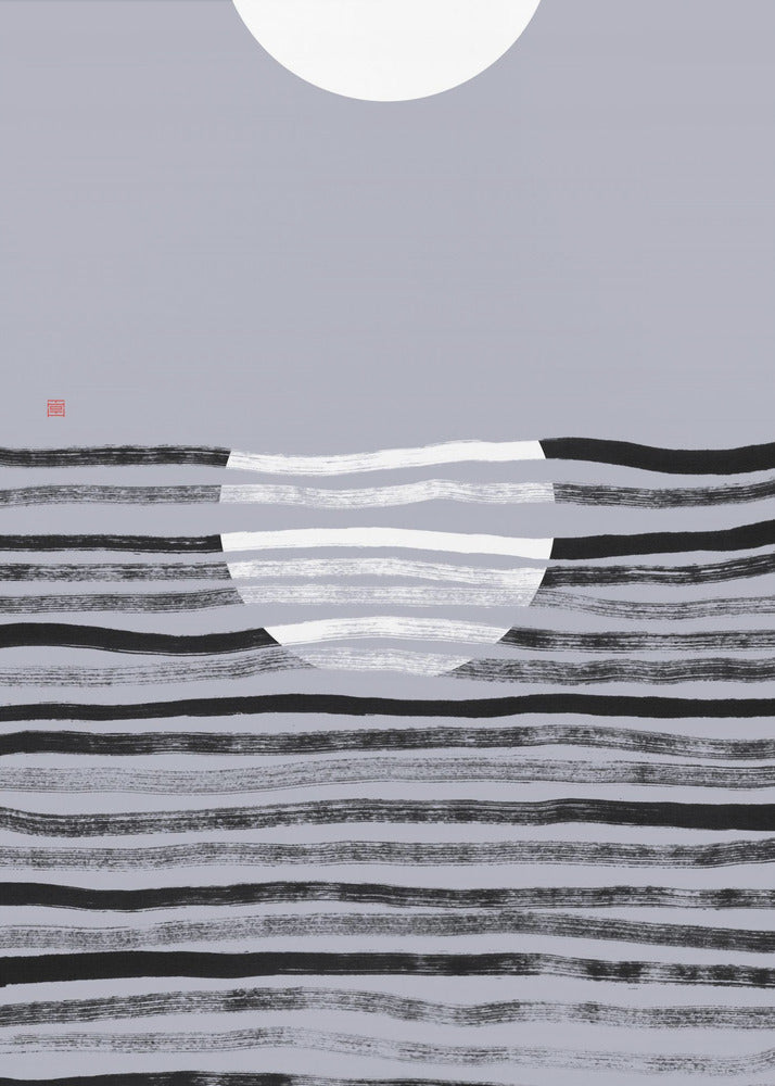 Hidden Moon N°2 | Reflection | Poster