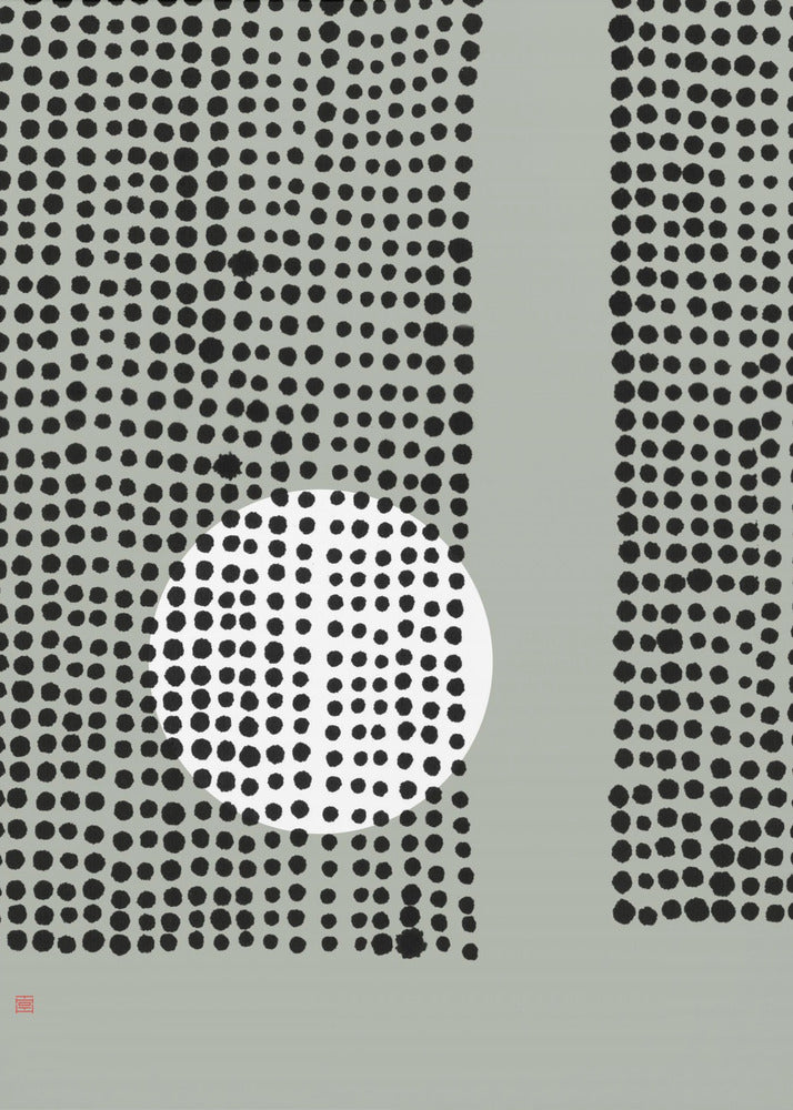 Hidden Moon N°4 | Behind the Curtains | Canvas