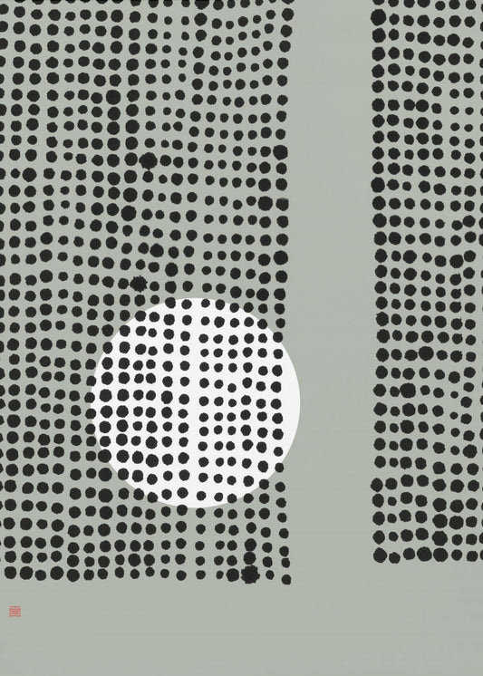 Hidden Moon N°4 | Behind the Curtains | Canvas