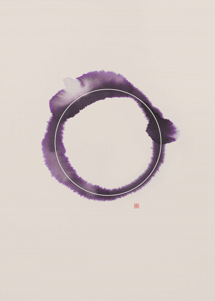 Circle N°3 | Rose | Poster
