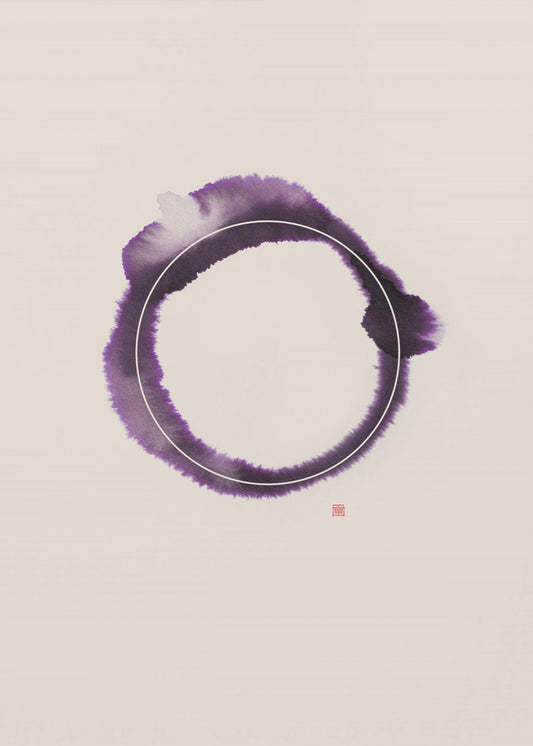 Circle N°3 | Rose | Canvas