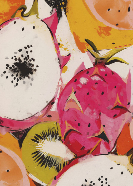 Vibrant Tropical Medley | Canvas