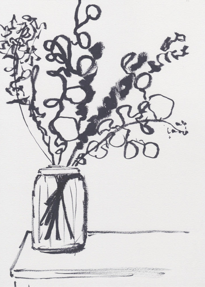 Black and White Still Life Small | Canvas