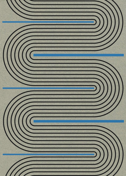 Curves &amp; Lines Symphony | Poster