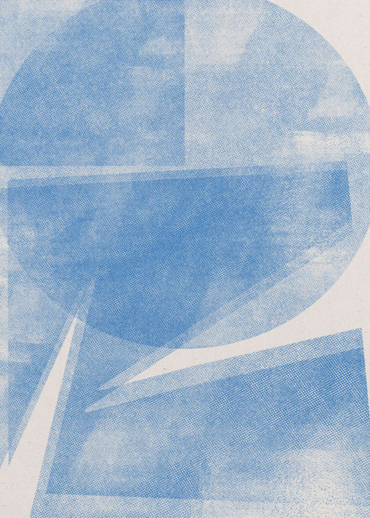 Azure Geometry | Poster