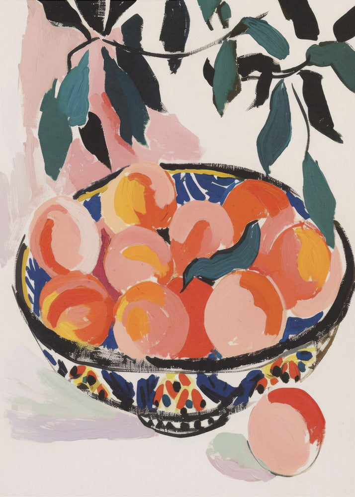 Colorful Fruit Bowl | Canvas
