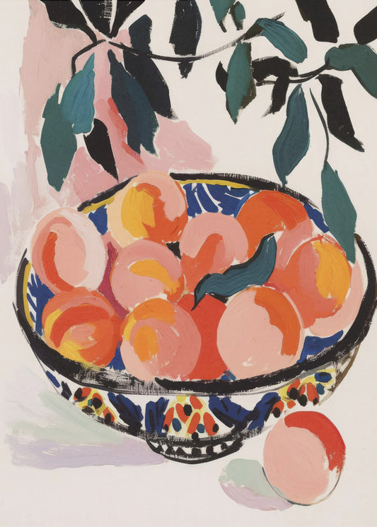 Colorful Fruit Bowl | Canvas