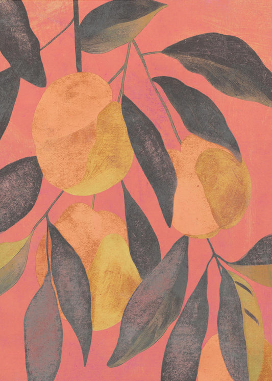 Vibrant Pear Grove | Canvas