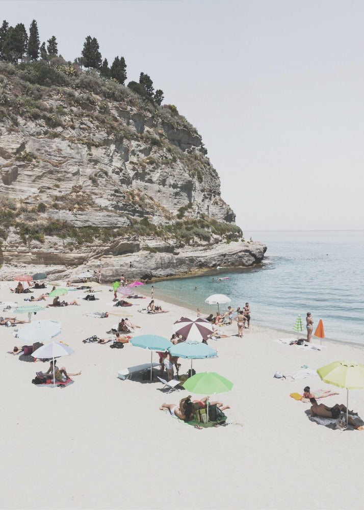 Italian beach | Canvas