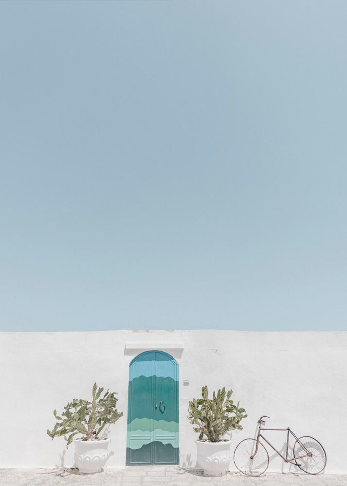 Ostuni blue door | Poster