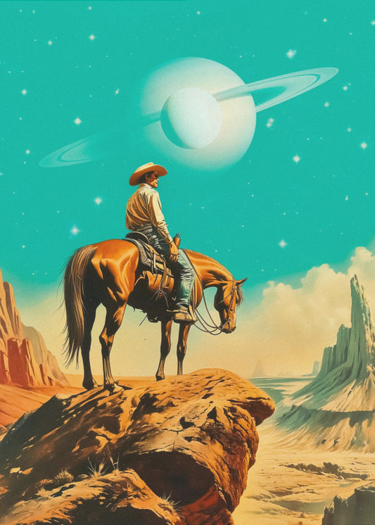 A Western Astronaut | Poster
