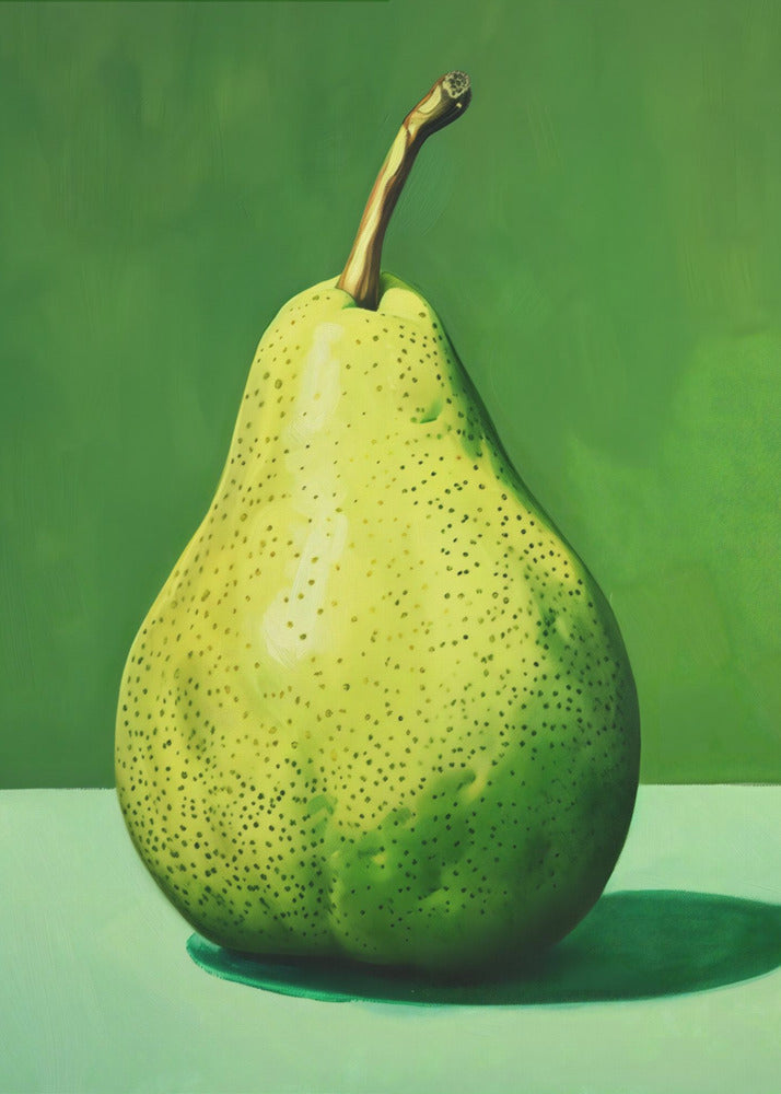 Green Pear | Poster