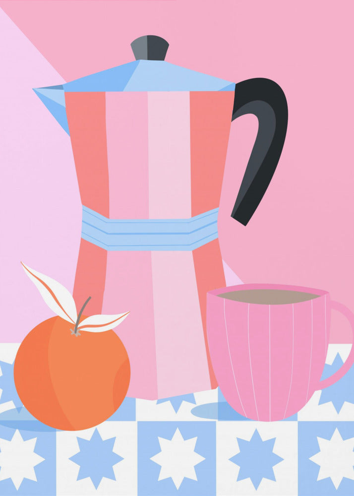 Still Life with Moka Pot | Poster