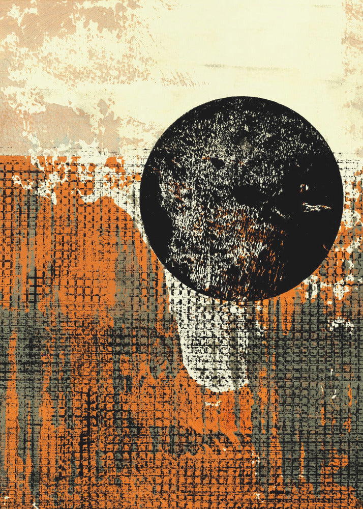 Eclipse Over Texture | Poster