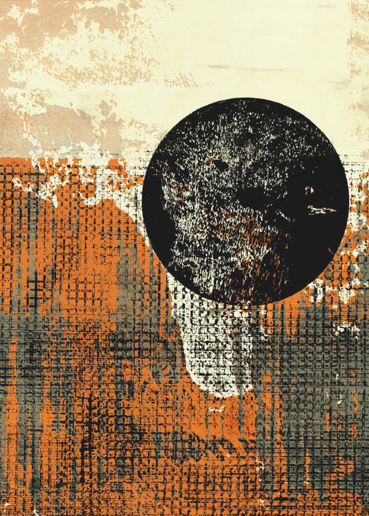 Eclipse Over Texture | Poster