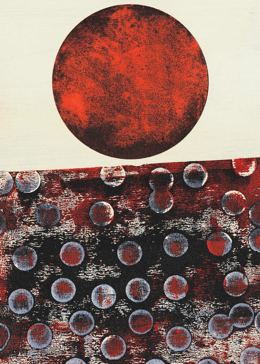 Abstract Artwork With Geometric Composition | Poster