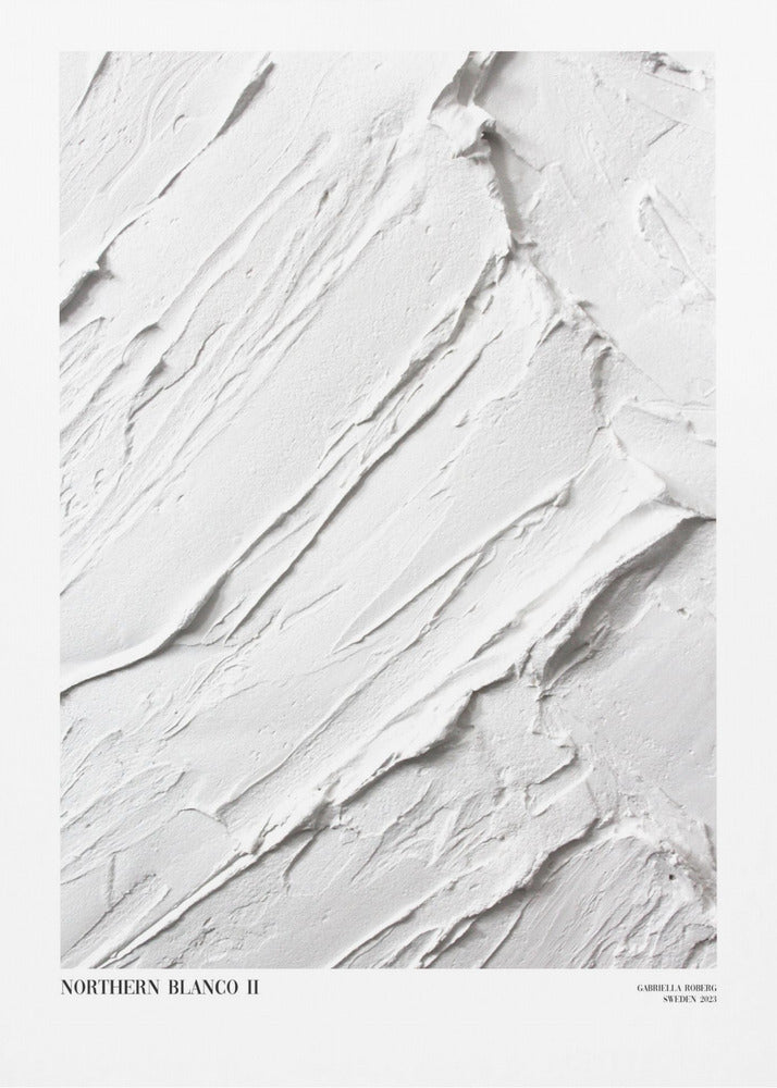 Northern Blanco No.II | Poster