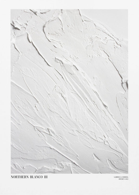 Northern Blanco No.III | Poster