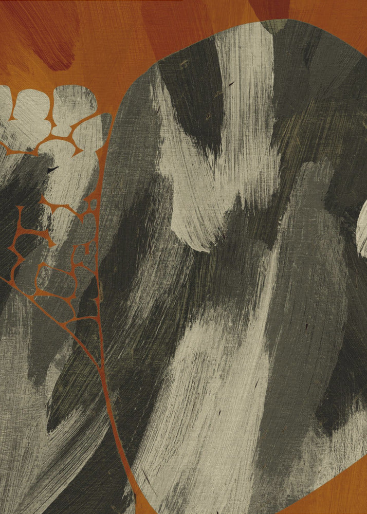 Earthy Abstract Flow | Canvas