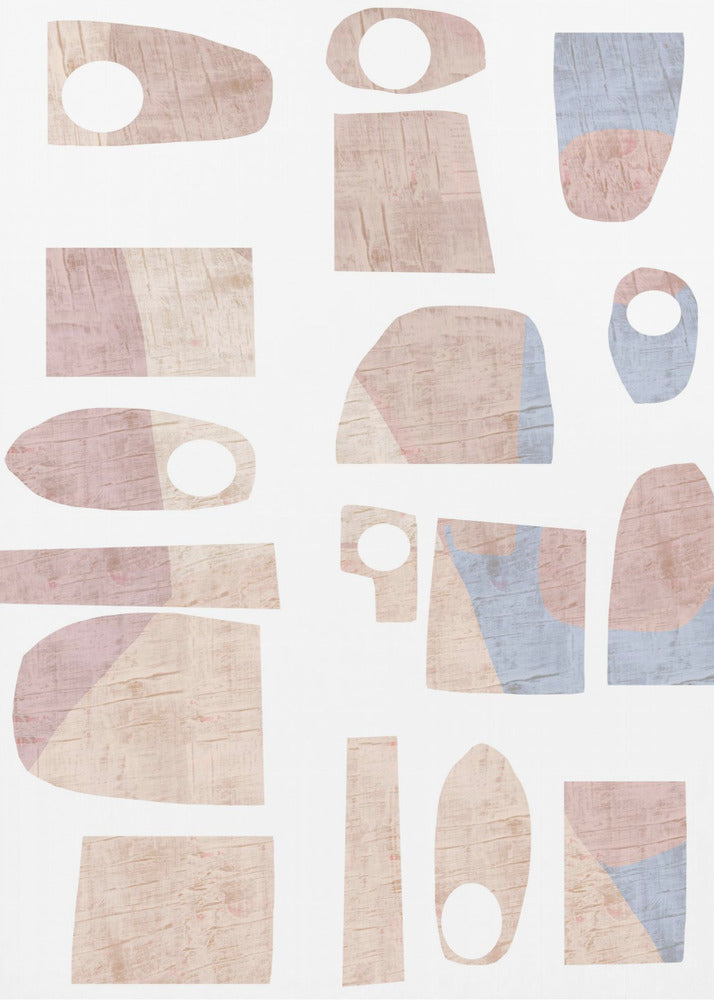 Neutral Shapes 1 | Canvas