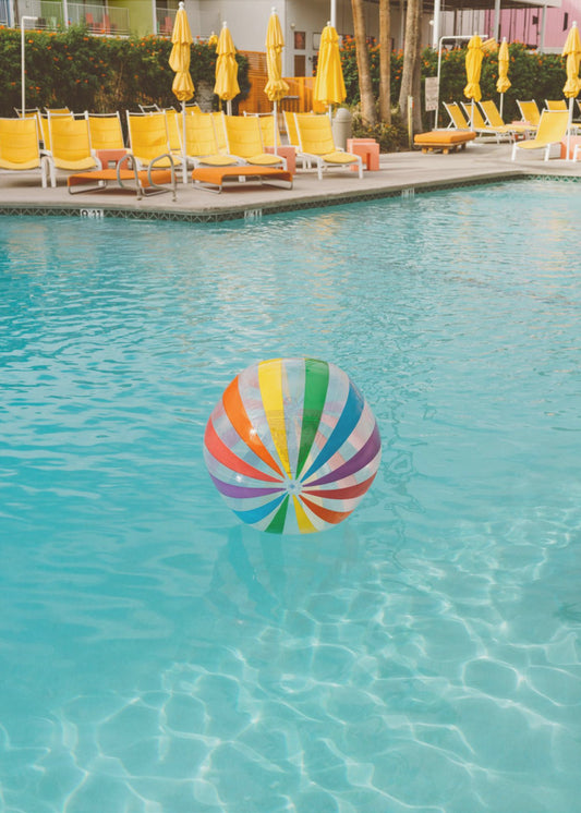 Palm Springs Pool Day | Canvas