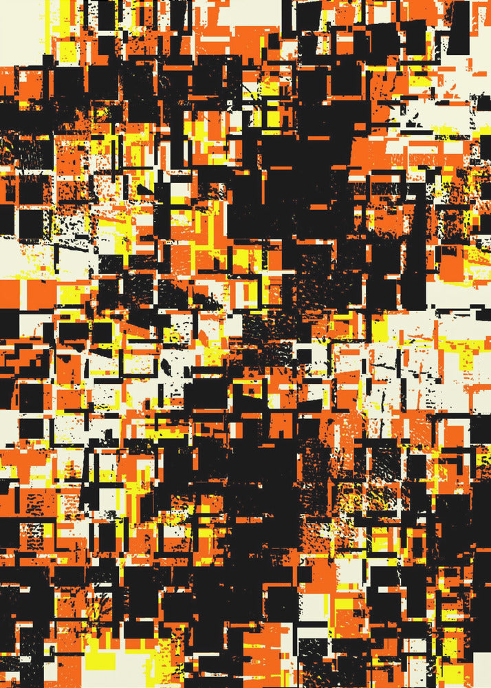 Colorful Geometric Blocks | Poster